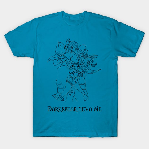 Darkspear neva die T-Shirt by AnyMEmdq